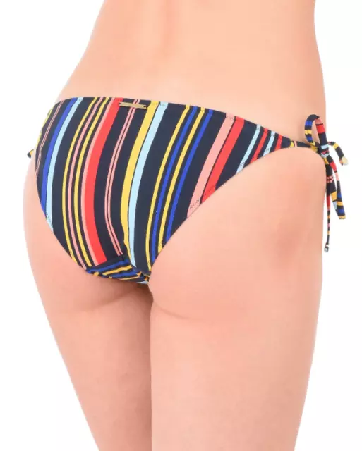 Stella McCartney Stripe Tie Side Bikini Swimwear L135742 Women's Size M 2