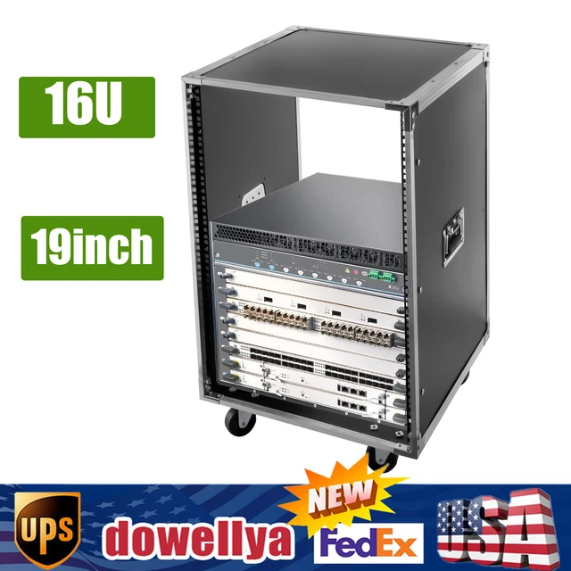 Cassetto Rack A Scatto Da 48 Cm (2U Corto) Per Armadi Rack - Con Serratura Integrata