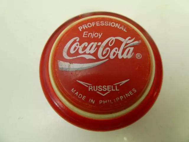 Vintage Yo Yo  Coke Coca Cola Russells Professional