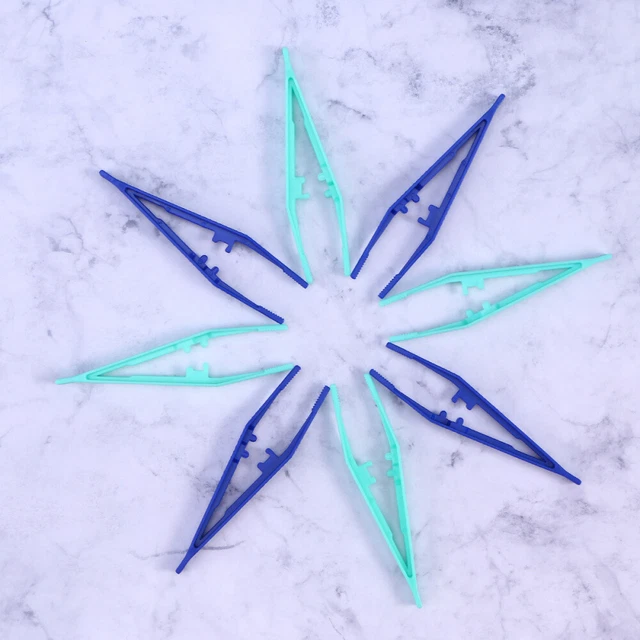 20 pinzas desechables para cuentas de plástico Spitz niño pequeño