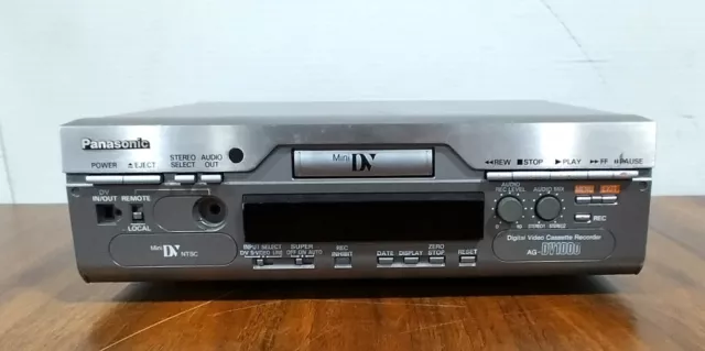 Panasonic AG-DV1000P Mini DV Digital Video Cassette Recorder VCR NO ACCESSORIES