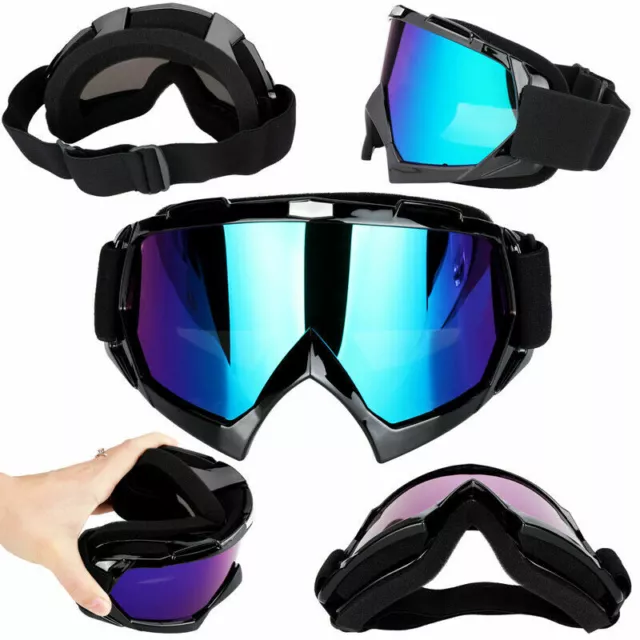 Windproof Ski Snowboard Goggles Winter Sports Dustproof Protective Uv400 Glasses
