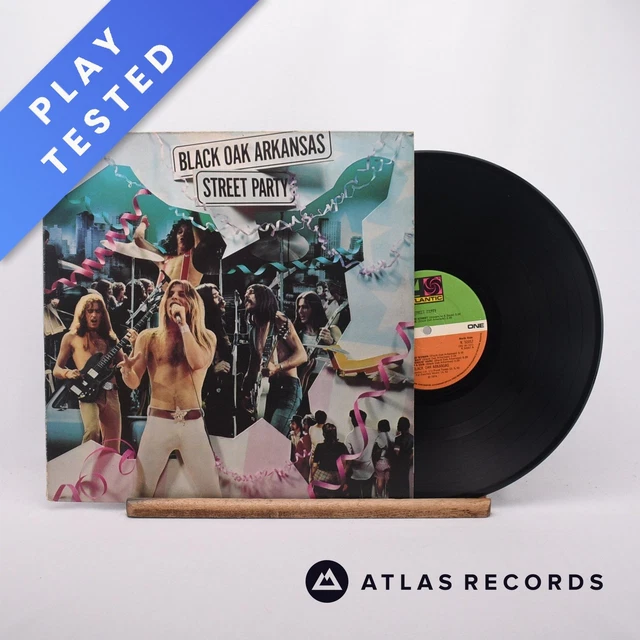 BLACK OAK ARKANSAS - Street Party LP - 1st Press PROMO - Southern