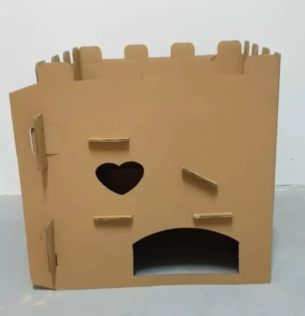 Bunny Rabbit Cardboard Castle House Multi - Storey PlayHouse 2