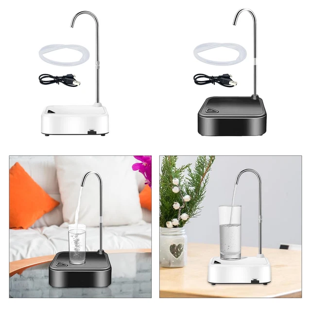 Distributeur Bouteilles Deau Electrique, Pompe à Eau Amovible Robin Bouteilles Universel Avec Tuyau Silicone 50cm Pour Bur Dist
