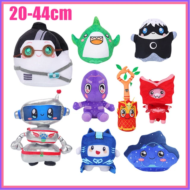 Lanky Box Plush Toys Cartoon Cyborg Boxy Foxy Rocky Plushie Cute Doll Kids Gifts