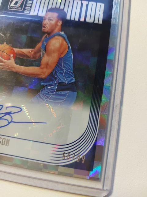 2018-19 Donruss #179 Jalen Brunson Dallas Mavericks Rookie Basketball Card