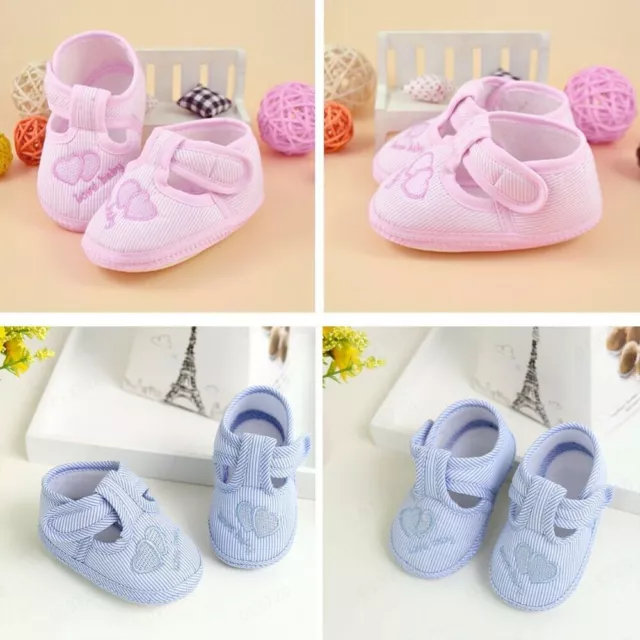 Newborn Anti-slip Girl Toddler Pram Children Crib Shoes Baby Prewalker Soft Sole