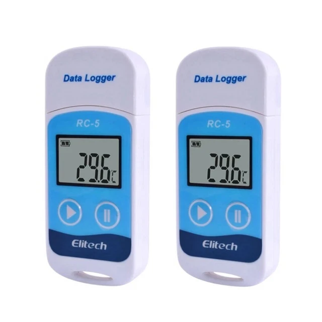 RC-5 Digital USB Temperature Data Logger for Warehouse Storage P2C1