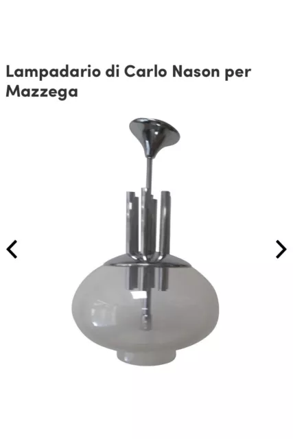 lampadario murano vintage