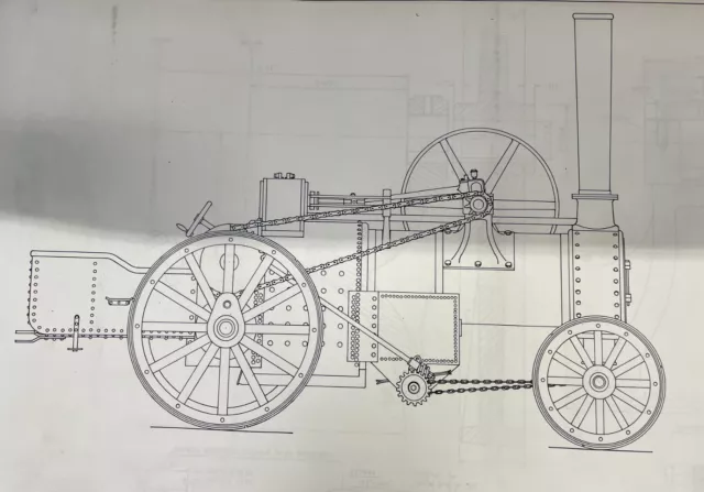 5" Foster Rope Hauling Engine Drawings And Steam Pump Castings