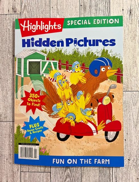 HIGHLIGHTS SPECIAL EDITION "HIDDEN PICTURES 350+ Objects To Find ...