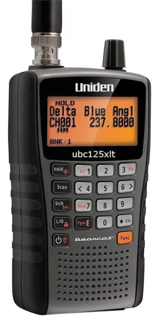 UBC-125XLT 25-960MHZ 500-Channel Handheld Scanner - UBC-125XLT