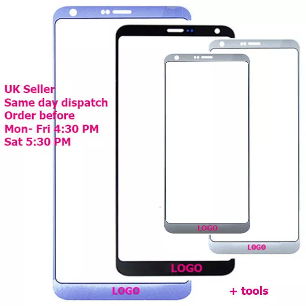 For LG G6 LCD Front Outer Glass Touch Screen Lens Replacement H870 H871 H872