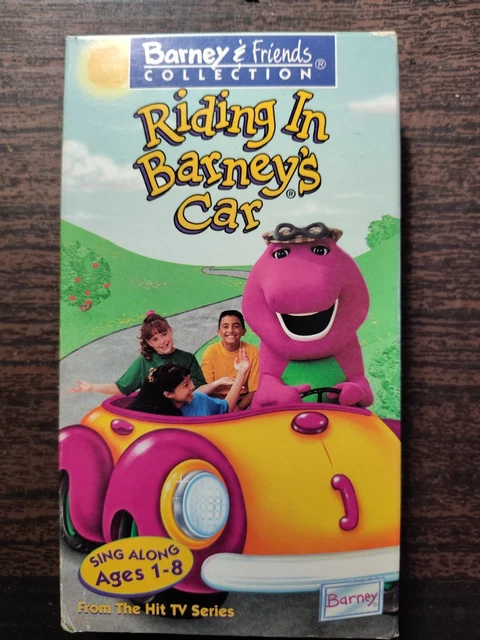 BARNEY & FRIENDS Riding in Barney’s Car VHS 1995 Video Tape VTG Kids ...