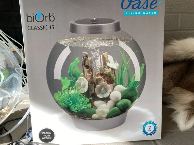 biOrb CLASSIC 15 Aquarium with LED - 4 gallon Black