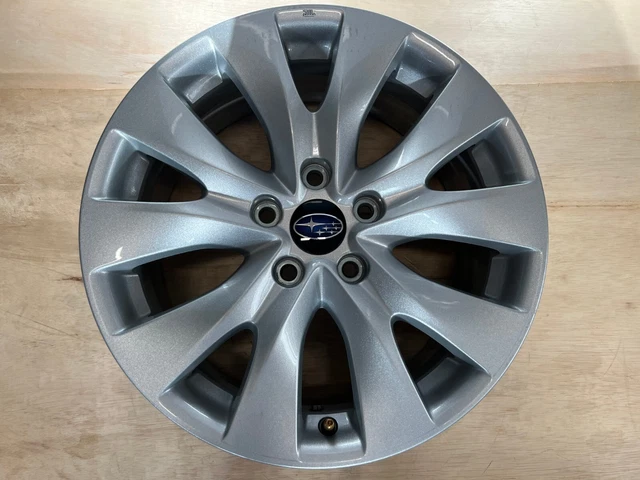 2015 - 2017 Subaru Legacy Wheel Rim Factory 17x7.5" OEM 68823 Silver + Cap