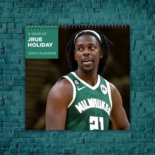 JRUE HOLIDAY CALENDAR 2024 Jrue Holiday 2024 Celebrity Wall Calendar