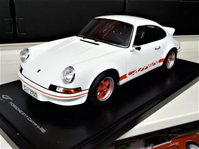 1:12 Gt Spirit Porsche 911 Carrera RS 2.7 mit Vitrine with showcase NEU NEW