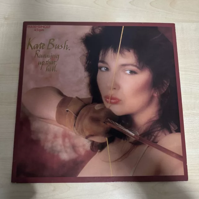 Kate Bush Running Up That Hill 12" Maxi Vinyl EMI 1CK060-2007586 von 1985