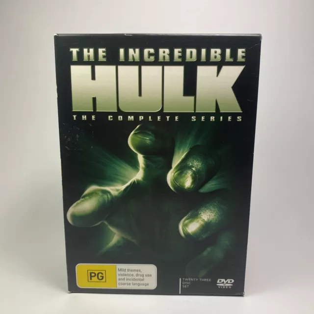 The Incredible Hulk Complete Series Box Set Seasons 1 2 3 4 5