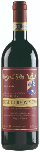 Brunello Di Montalcino 2019 - Fattoria Poggio Di Sotto