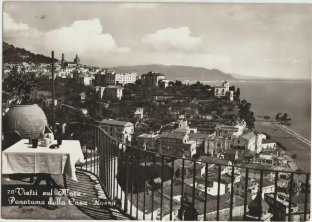 Vietri Sul Mare - Panorama Dalla Casa Rossa (Salerno) 1961