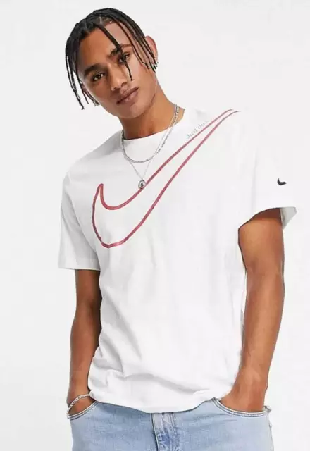 NIKE AIR JUST Do It Swoosh Logo Sport Hommes Homme Fitness T-Shirt