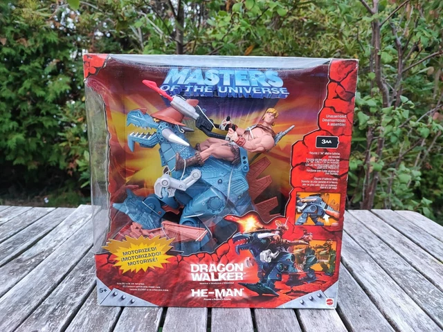 Masters Of The Universe 200X Dragon Walker + He-Man Misb Eu-Box / Mattel 2003