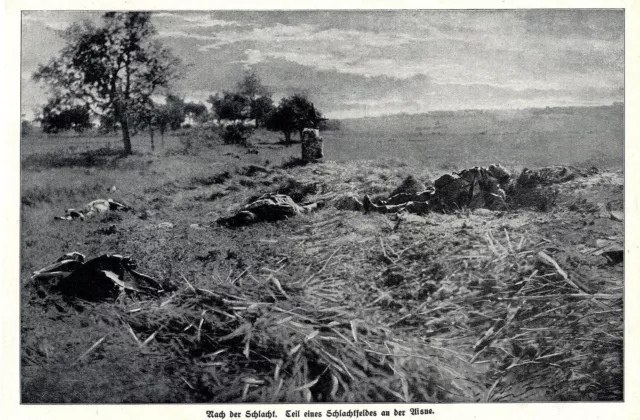 AISNE Schlachtfelder 1914-18 Battlegrounds in World War 1 (Nr. 8701)