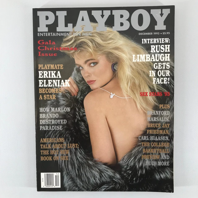 PLAYBOY MAGAZIN DEZEMBER 1993 Cover Erika Eleniak Playmate Arlene