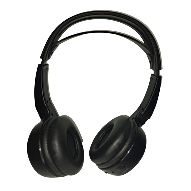Audiovox Single Channel Wireless Black Headphone IR