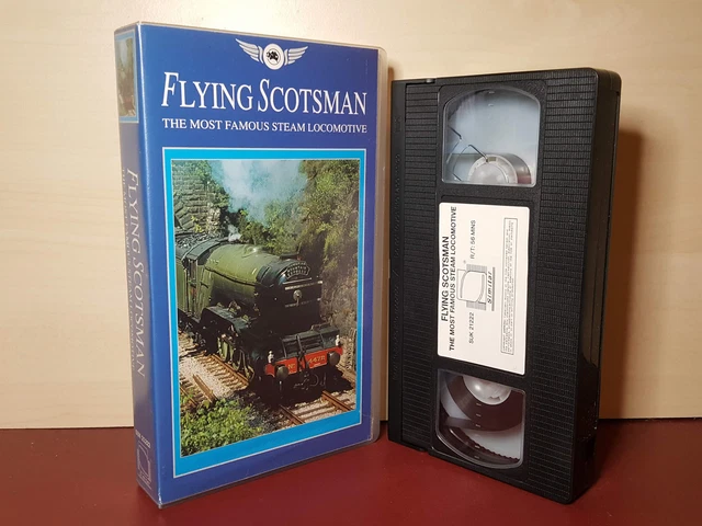 FLYING SCOTSMAN - Most Famous Steam Locomotive - PAL VHS Video Tape