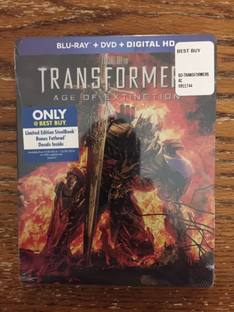 Transformers Age Of Extinction Steelbook Best Buy