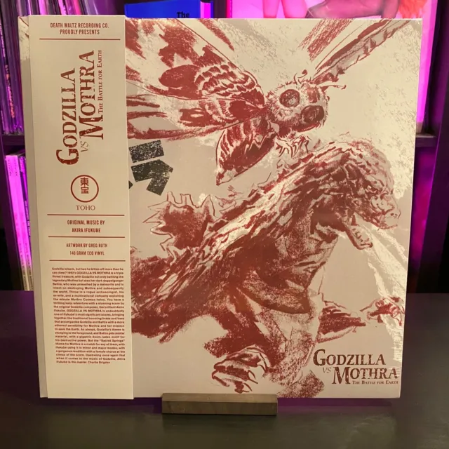 Godzilla Vs Mothra - The Battle For Earth OST - 2X Vinyl LP w/ OBI