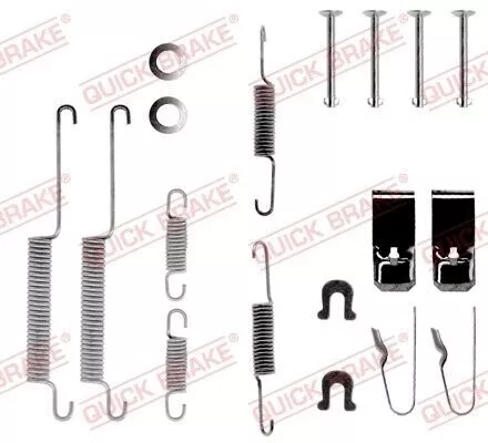 QUICK BRAKE 105-0654 Kit d'accessoires, mâchoires de frein pour HONDA