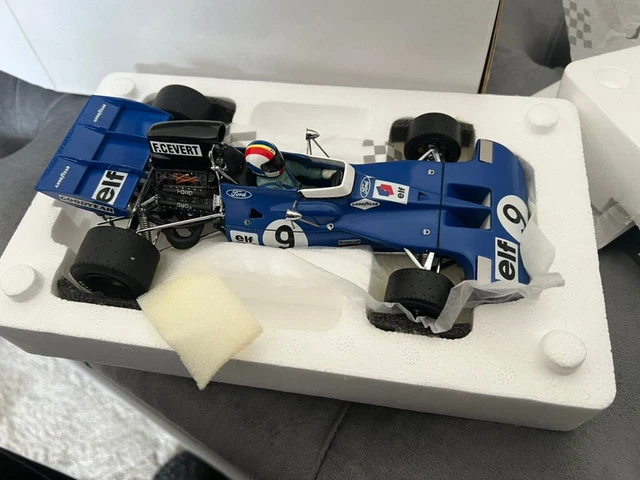F1 TYRRELL FORD 003 JACKIE STEWART DE 1971 AU 1/18 SCALE 97029 EXOTO