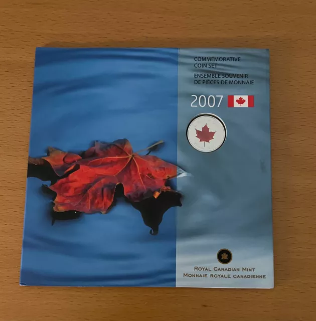Ensemble souvenir pièces de monnaie Canada 2007 Monnaie Royale Canadienne
