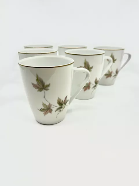 Tea Cups from Royal Ceramics RC -  Benita Pattern 751 - 6 Tea Cups