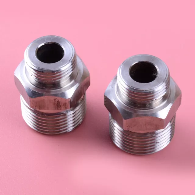 2pcs M22 15mm 14mm Hose Extension Connector Adapter Fitting for Pressure Washer