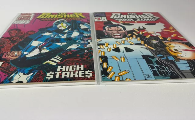 The Punisher War Zone Lot of 17 including 1993 Annual - Marvel Comics 3