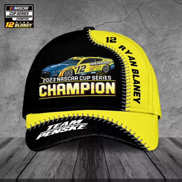 New!! Custom Name Ryan Blaney x Team Penske Hat Classic Cap Best Price