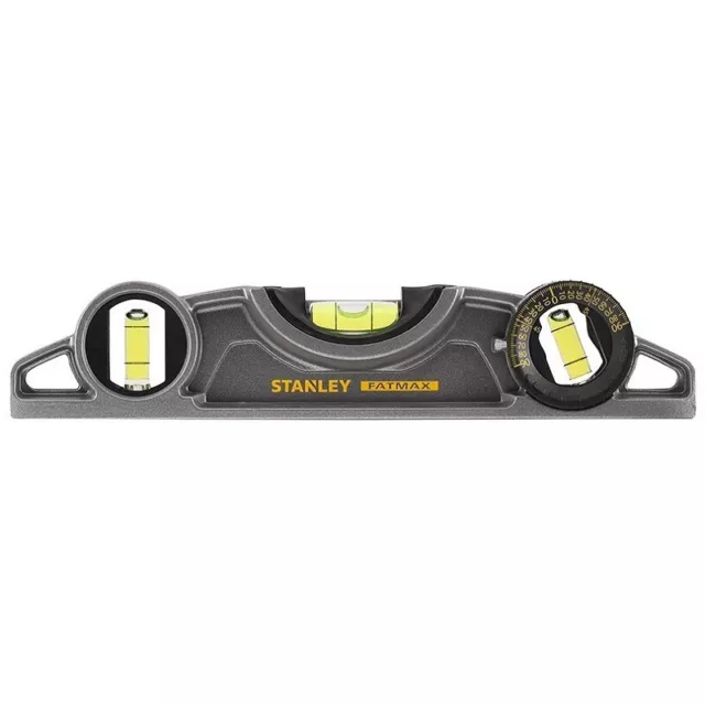 Stanley FatMax 25cm 10" Torpedo Boat Magnetic Spirit Scaffold Level 0-43-609