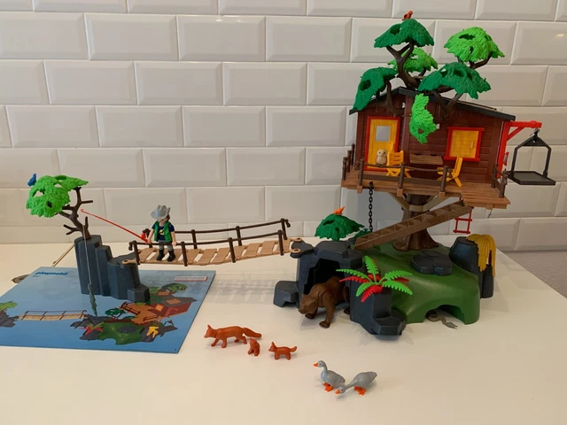 PLAYMOBIL 5557 Playmobil Wild Life casa sull'albero senza