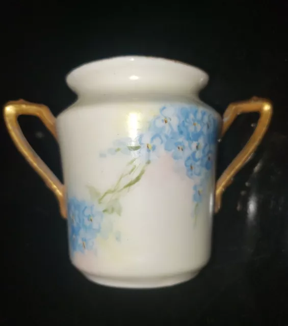 Hand Painted Porcelain KPM Krister Porzellan Germany 1904-1927 Toothpick Holder 2