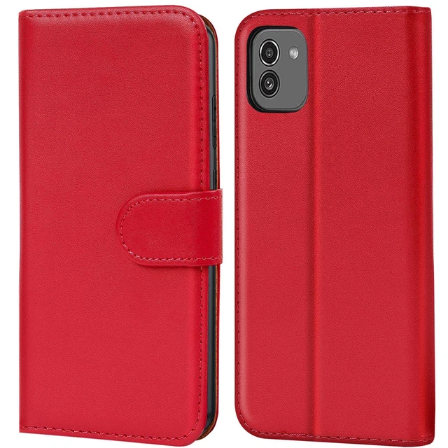Etui Coque Pour Samsung Galaxy A03 Téléphone Portable Rabattable Housse Sac Book