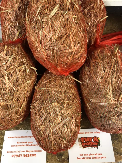 5 X1L Barley-Straw Logs for Safe Natural Control of Algae & Blanketweed In Ponds