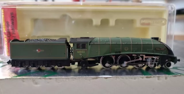 Hornby Minitrix N Gauge Locomotive 60022 Br Class A4 4-6-2 Mallard Green Boxed