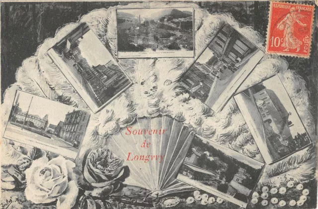 Cpa 54 Souvenir De Longwy