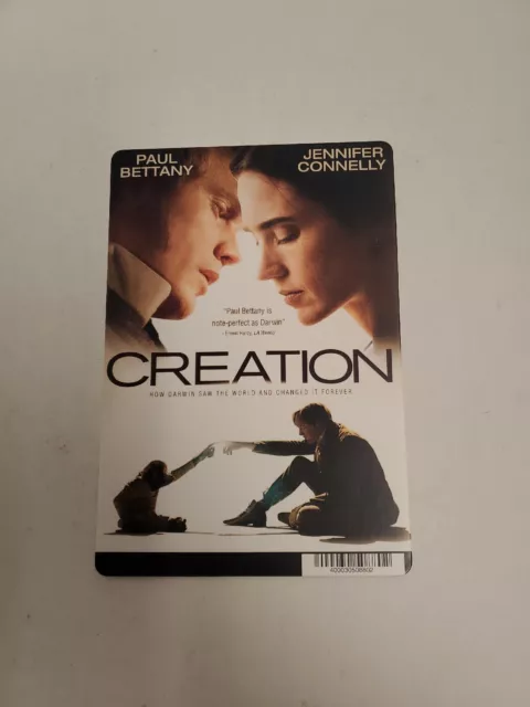 Creation  BLOCKBUSTER SHELF DISPLAY DVD BACKER CARD ONLY 5.5"X8"